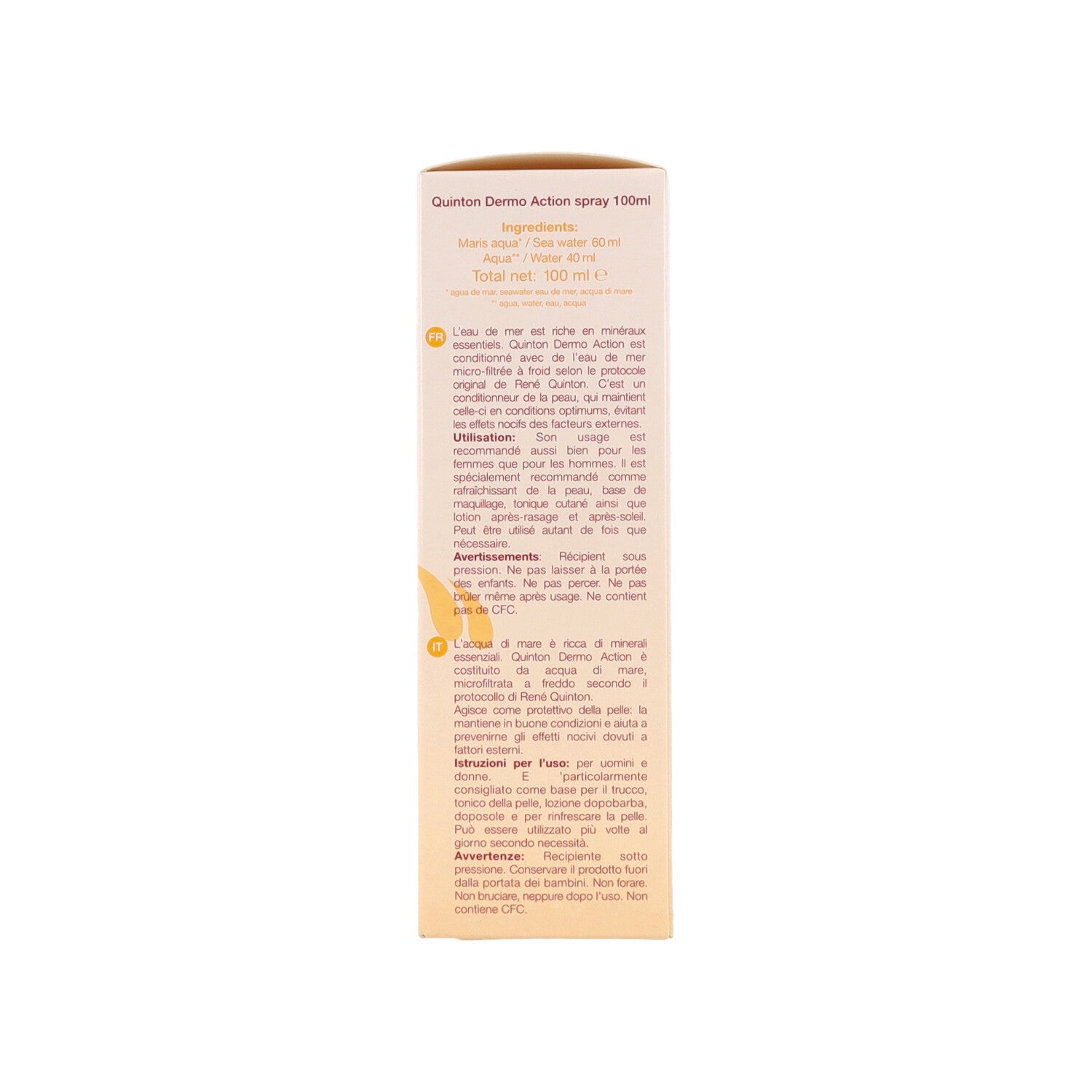 QUINTON  DERMO ACTION SPRAY - 100 ML