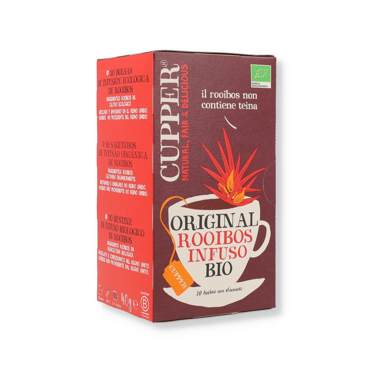 CUPPER ROOIBOS 40G