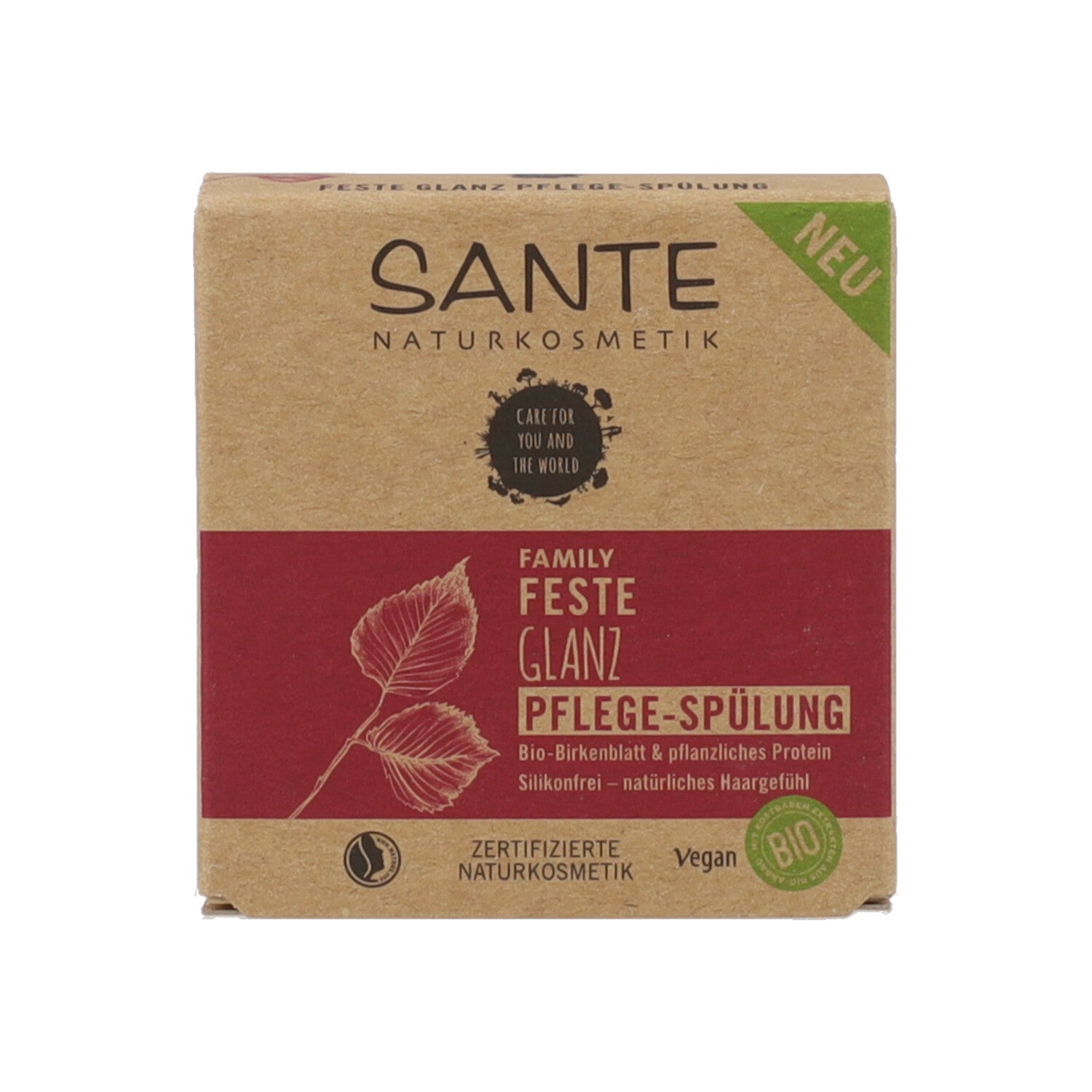 SANTE BALSAMO SOLIDO LUCENTEZZA BETULLA E PROTEINE VEGETALI BIO