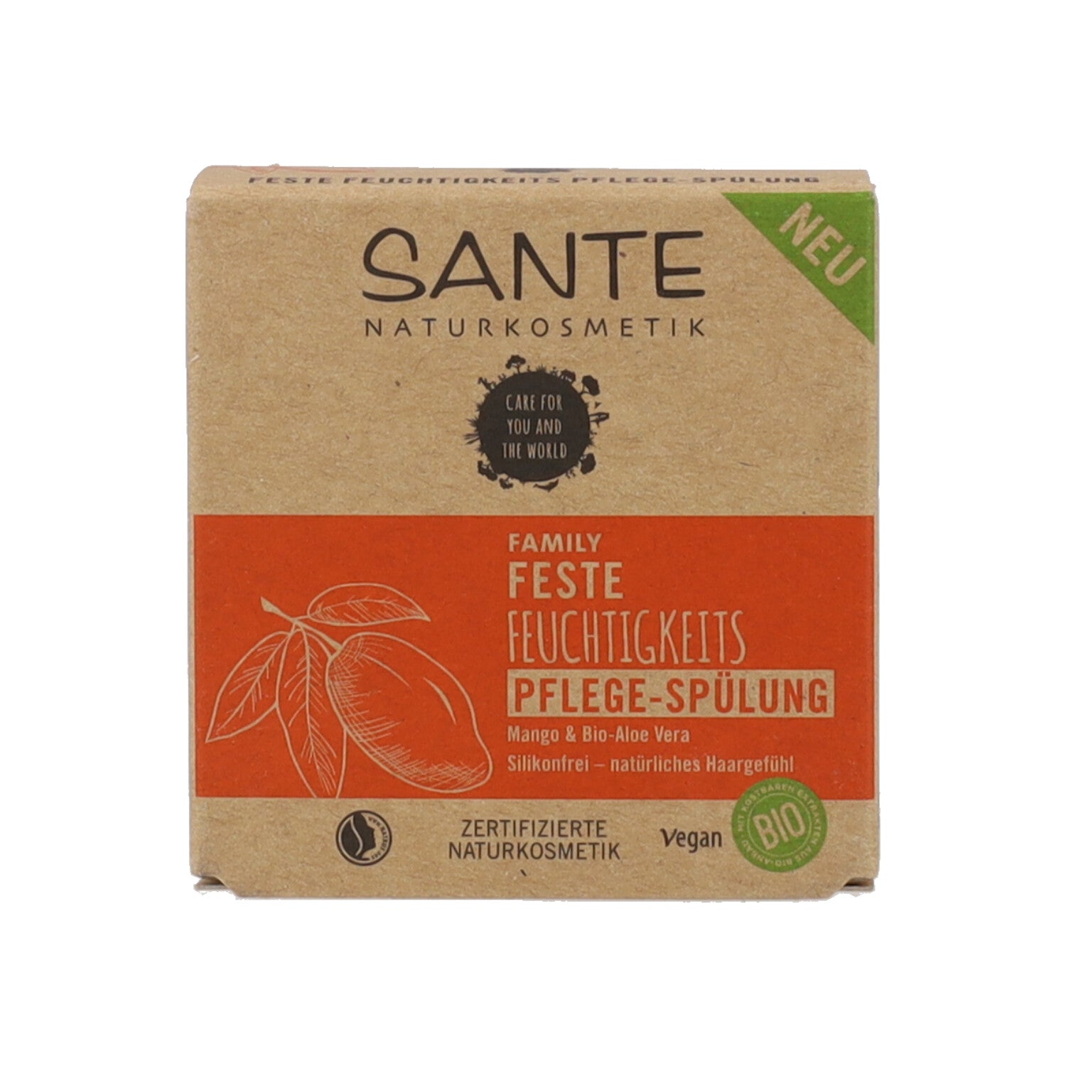 SANTE SAPONE SOLIDO DOCCIACORPO HAPPINESS ARANCIA e MANGO BIO