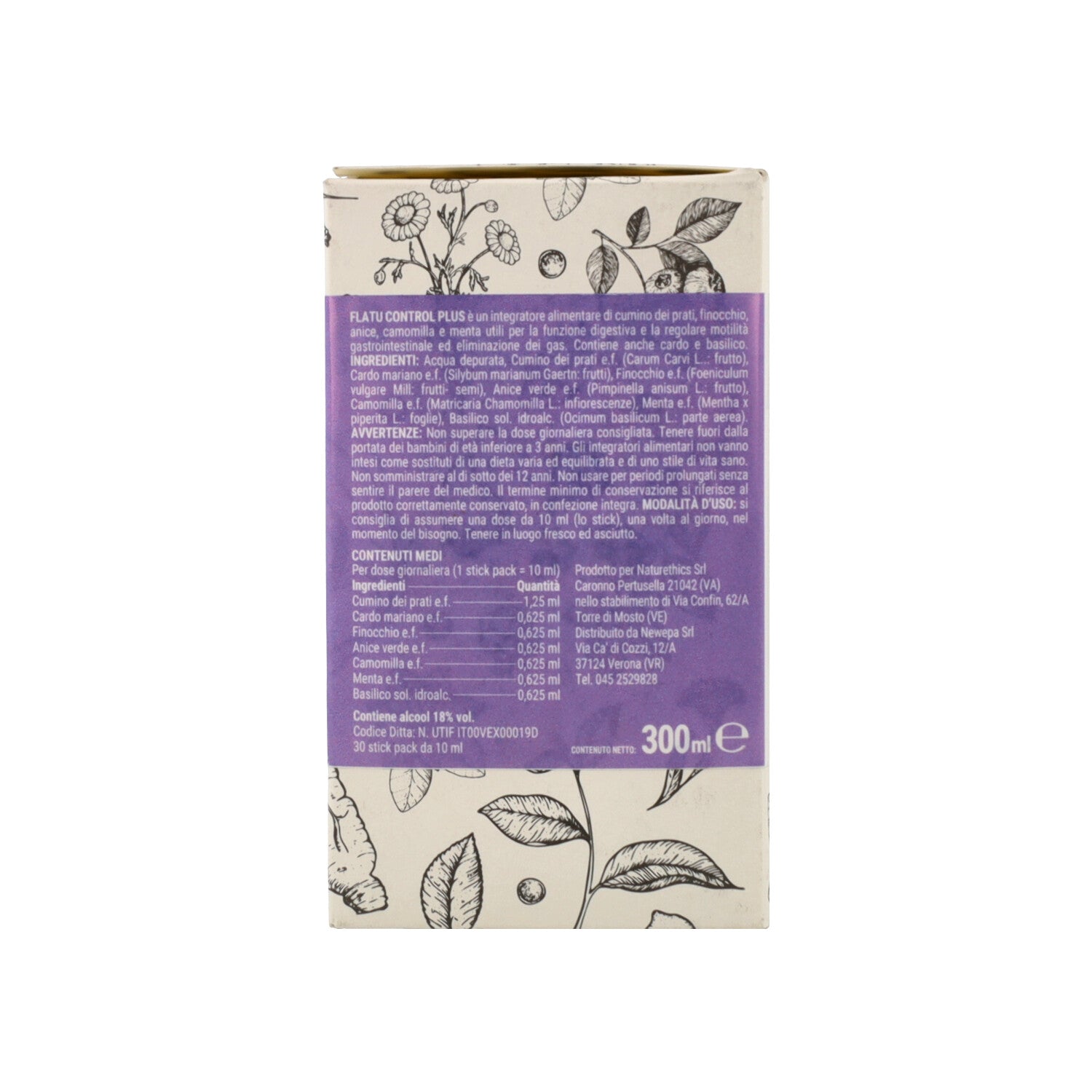 FLATU CONTROL PLUS - 30 STICK 10ML