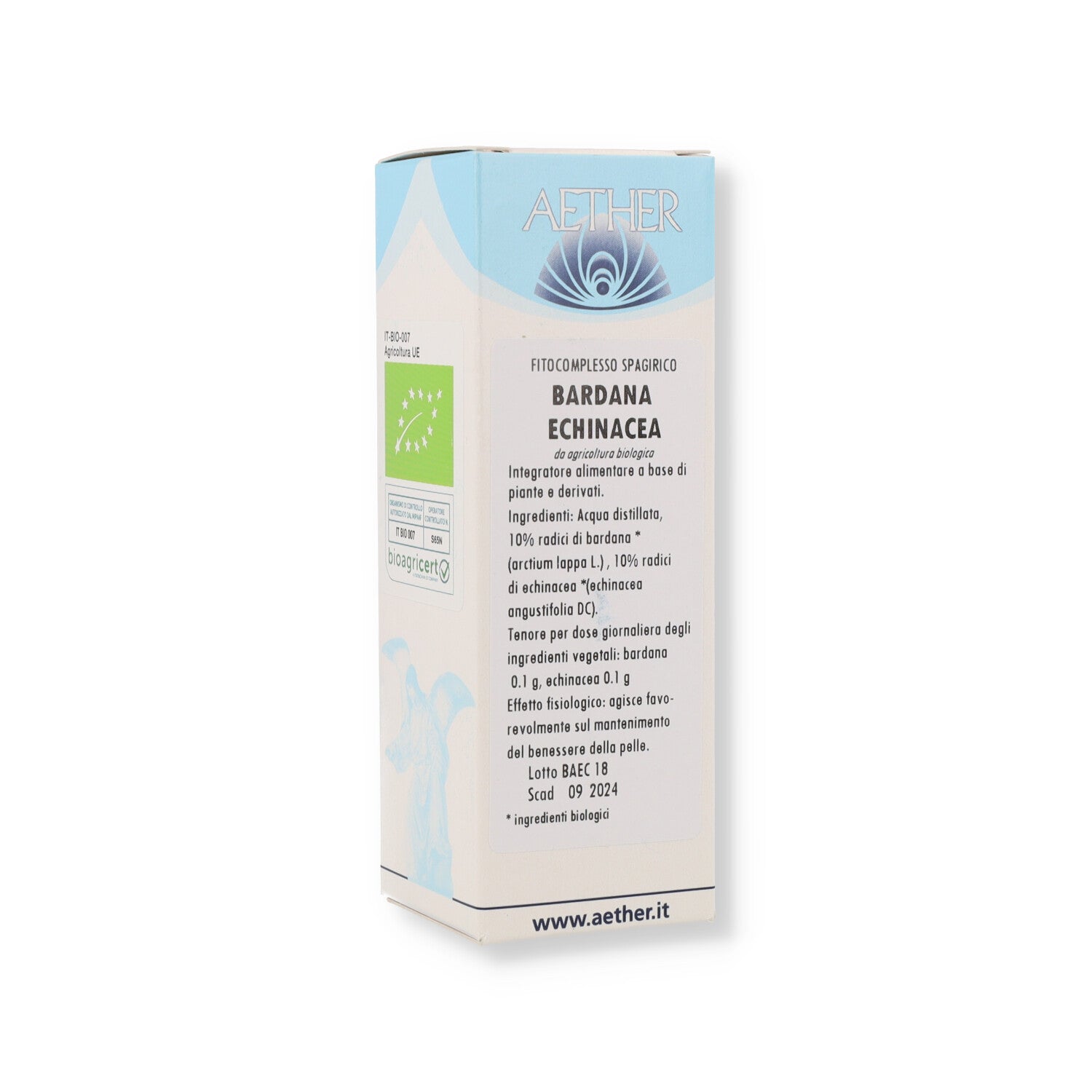 FITOCOMPLESSO SPAGIRICO BIO BARDANA ECHINACEA 50ML