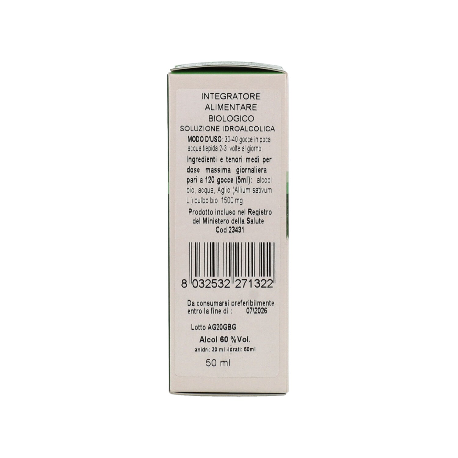 AGLIO FFT SOL IAL 50ML