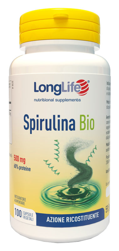 LONGLIFE SPIRULINA BIO - 100 CPS