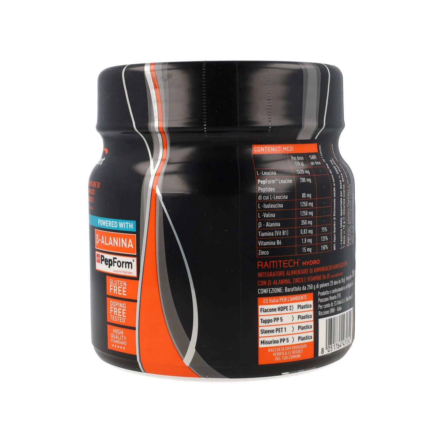 RAMTECH HYDRO 250G POLVERE ARANCIA