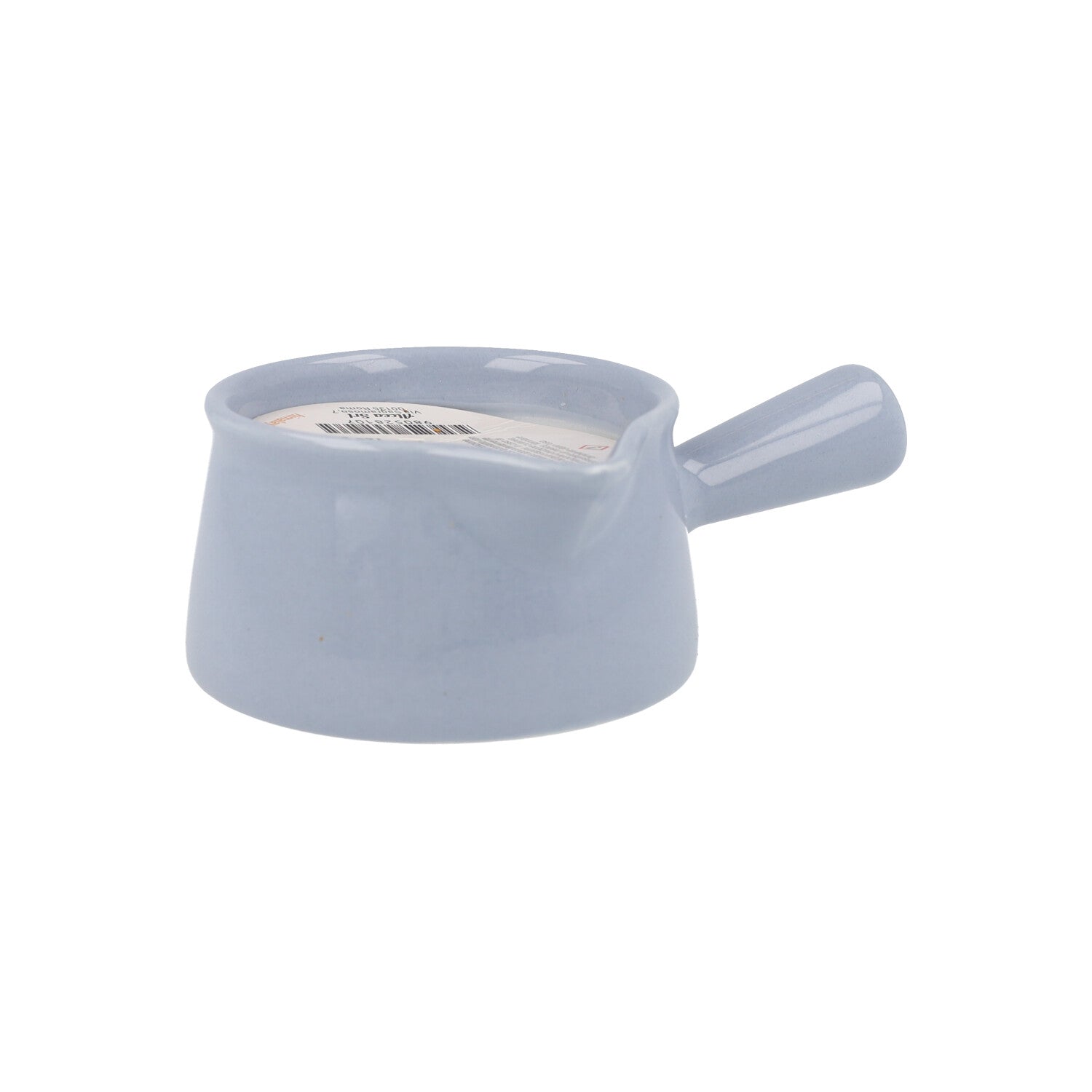 CANDELA NATURALE PALO SANTO AZZURRO/LILLA 120ML SANCTUS