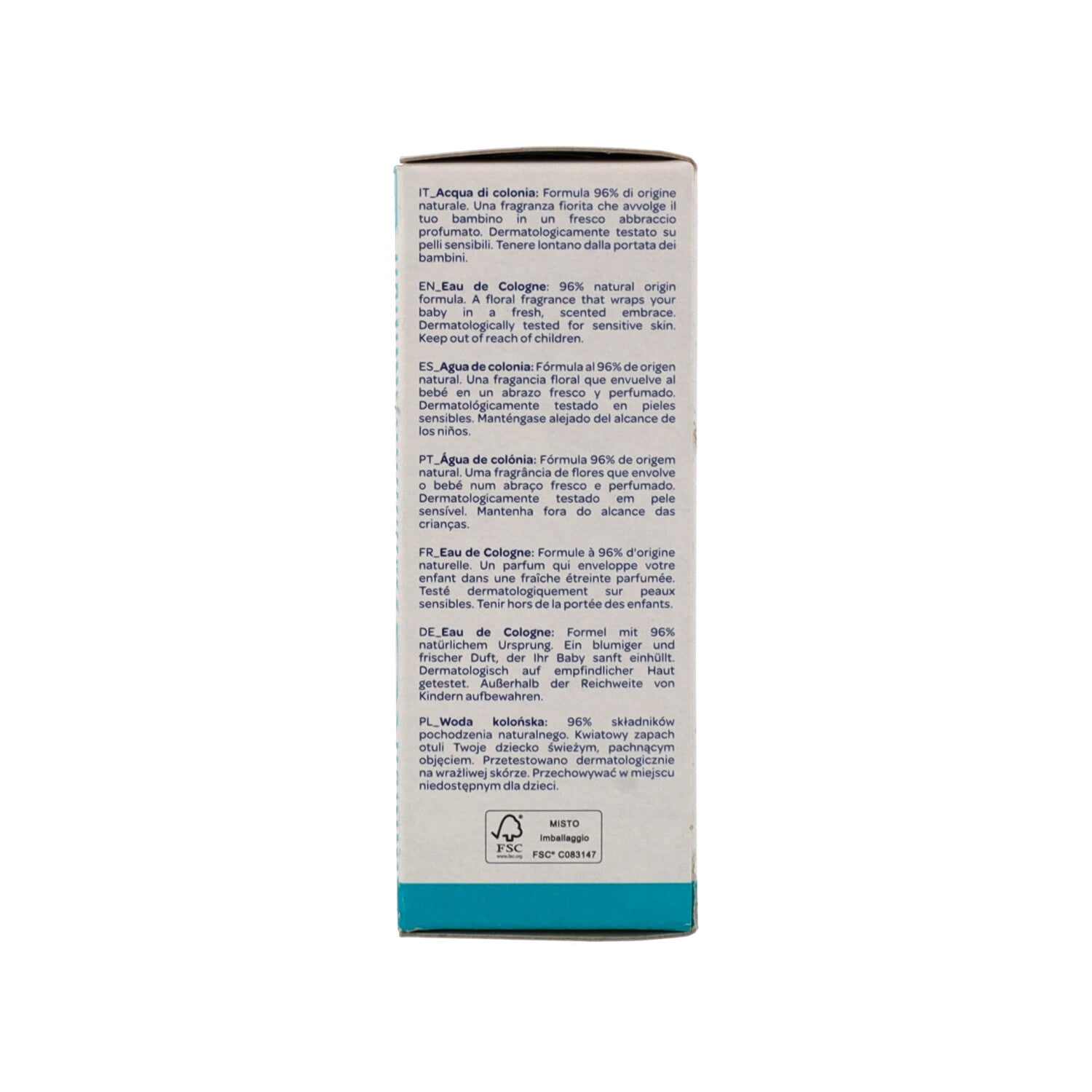 CHICCO BABY MOMENTS ACQUA COLONIA REFRESH 100ML