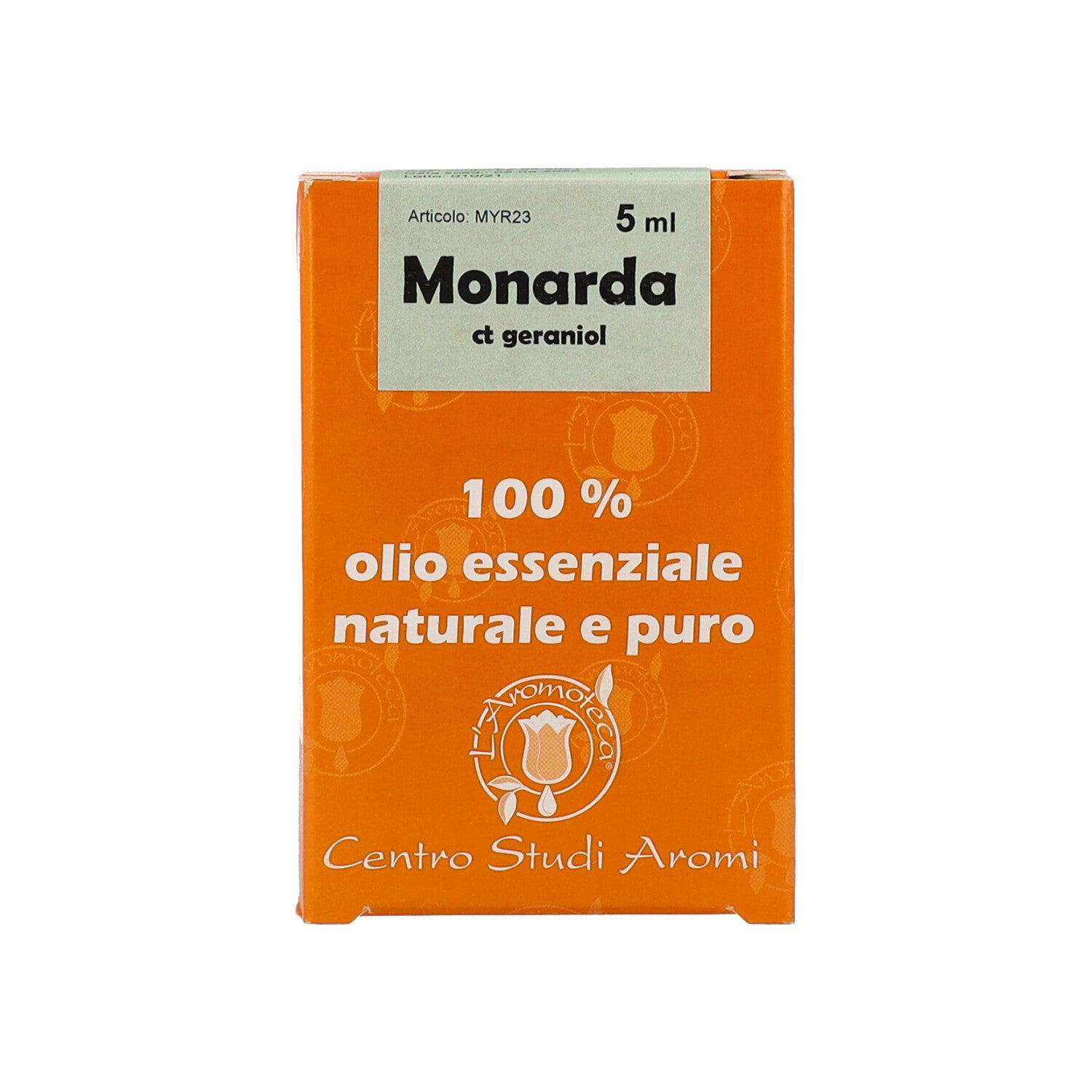 MONARDA CHEMO GERANIOLO OLIO ESSENZIALE 5ML