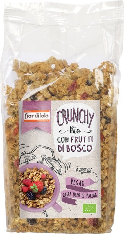 CRUNCHY BIO CON FRUTTI BOSCO 375G