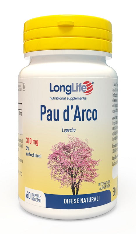 LONGLIFE PAU D'ARCO 60CPS