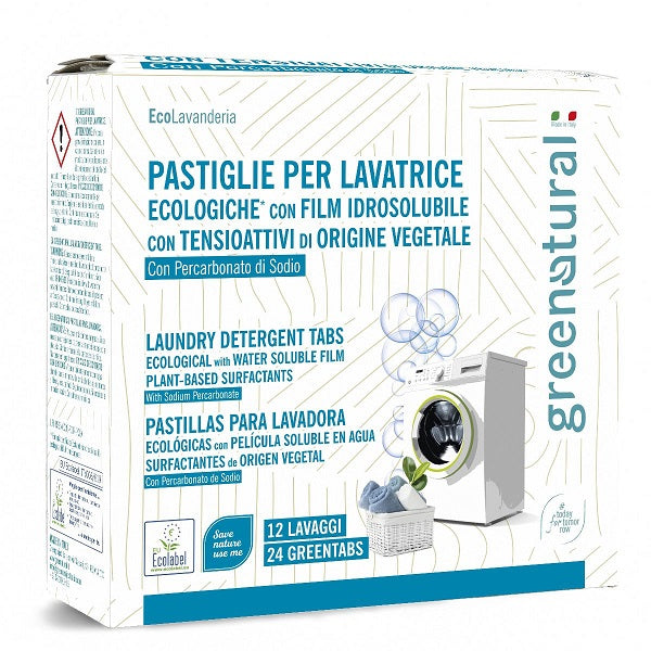 GREENATURAL GREENTABS LAVATRICE 24PZ