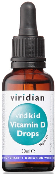 VIRIDIAN VITAMIN D3 400IU GTT 30ML
