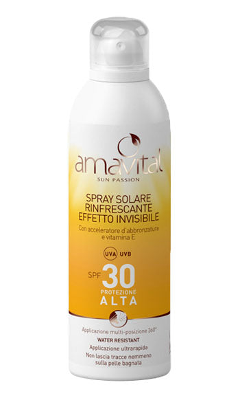 AMAVITAL SUN SPRAY SOLARE INVISIBILE SPF30 150ML