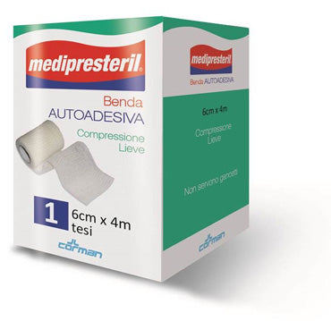BENDA MEDIPRESTERIL 6X400 CM