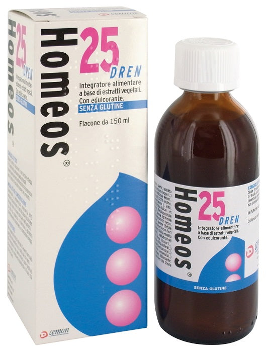 HOMEOS 25 GOCCE DREN 150ML