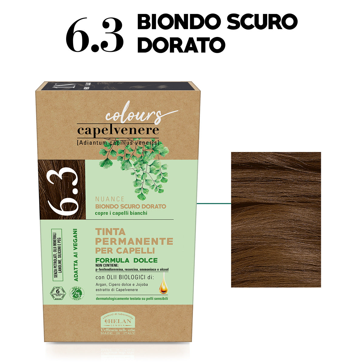CAPELVENERE TINTA CAP 6.3 BIONDO SCURO DORATO