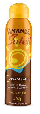 L'AMANDE SOLEIL SPRAY SOLARE SPF20 150ML
