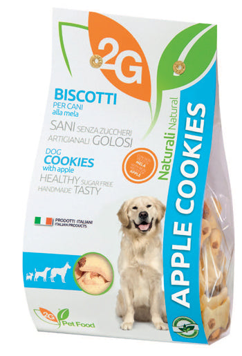 2G PET FOOD APPLE COOKIES - 350 G