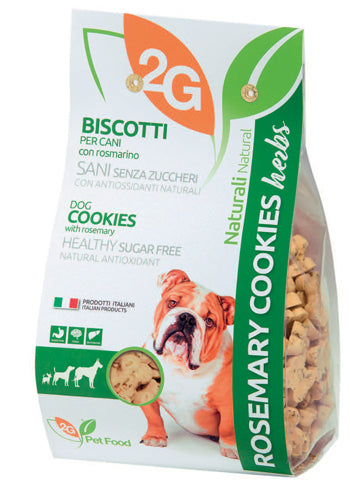 2G PET FOOD ROSEMARY COOKIES 350GR