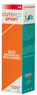 CUTERED SPORT OLIO MASSAGGIO RISCALDANTE 100ML