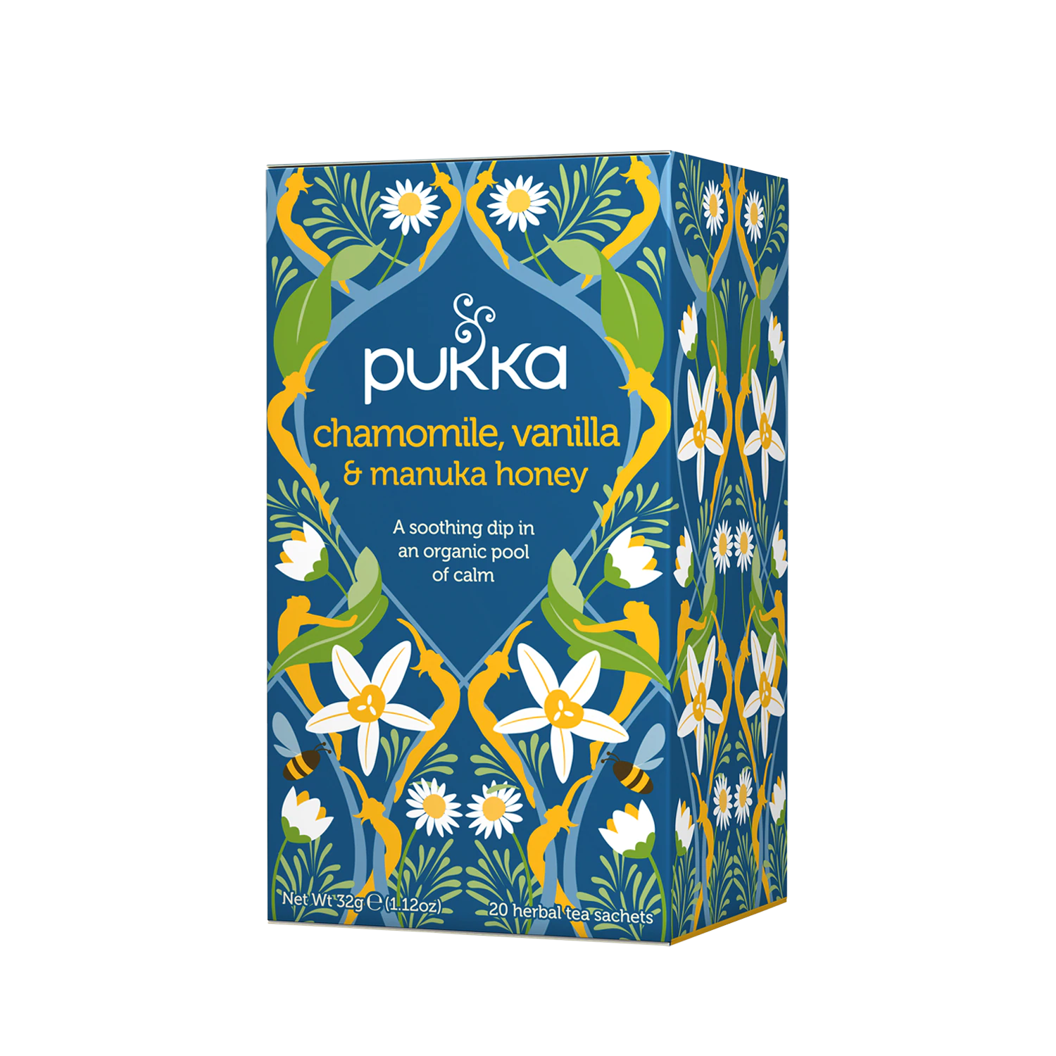 TISANA PUKKA CAMOMILLA VANIGLIA MANUKA 32G