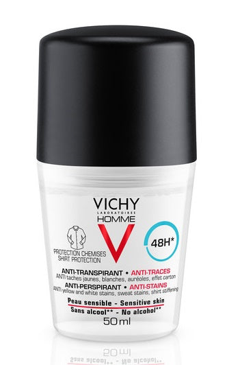 VICHY HOMME DEODORANTE ANTI-MACCHIE