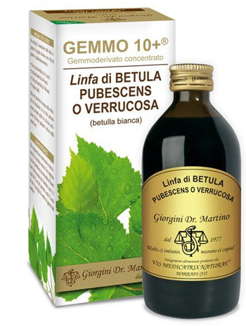 BETULLA BIANCA LINFA LIQUIDO ANALCOLICO GEMMO10+ 100ML