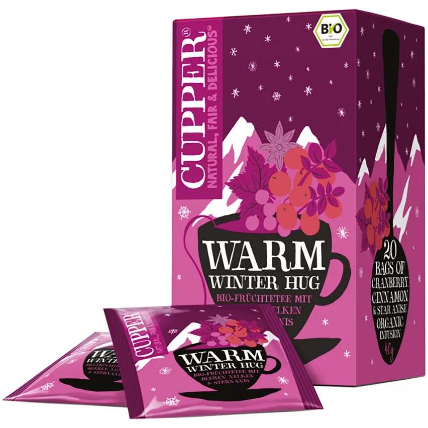 CUPPER INFUSO WARM WINTER 40G