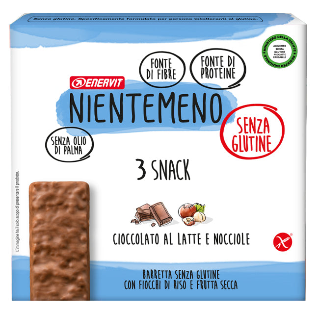 NIENTEMENO BARRETTA CIOCCOLATO/NOCCIOLA 3X33G