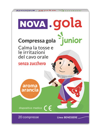 NOVA GOLA JUNIOR ARANCIA 20CPR