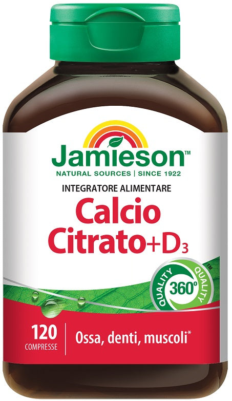 JAMIESON CALCIO CITRATO+VIT D3