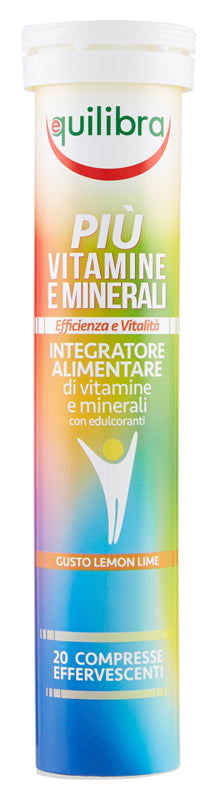 PIU' VITAMINE/MIN 20 CPR EFFERVESCENTE