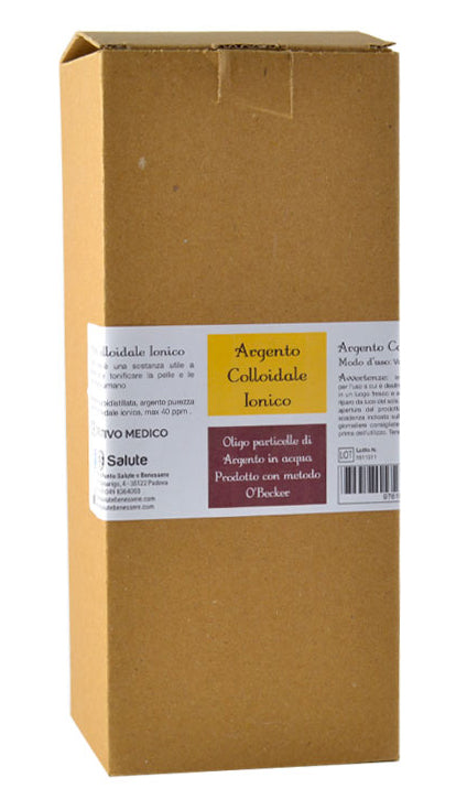 ARGENTO COLLOIDALE IONICO 40PPM 1L