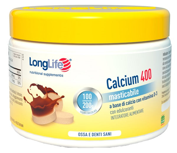 LONGLIFE CALCIUM400 CACAO100CP