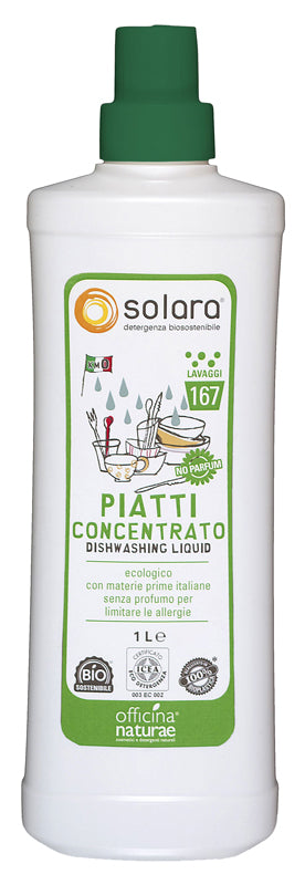 SOLARA PIATTI CONCENTRATO SENZA PROFUMO 1L