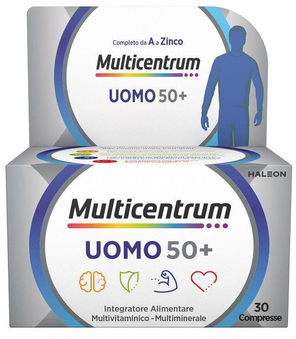 MULTICENTRUM UOMO 50+ 30 COMPRESSE
