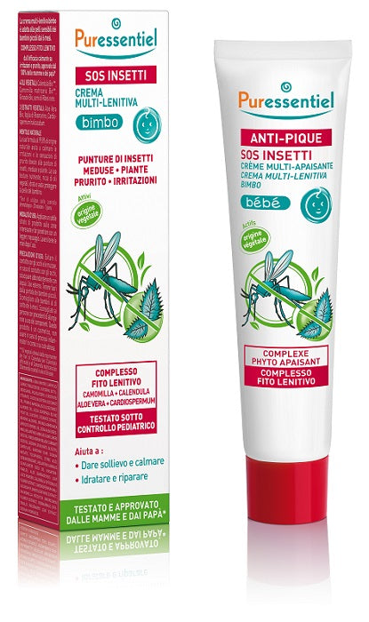 PURESSENTIEL CREMA MULTILENITIVA BIMBO INSETTI 30 ML