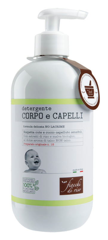 CORPO/CAPELLI TALCO FIOCCHI DI RISO