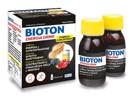 BIOTON ENERGIA DRINK 4FLX50ML