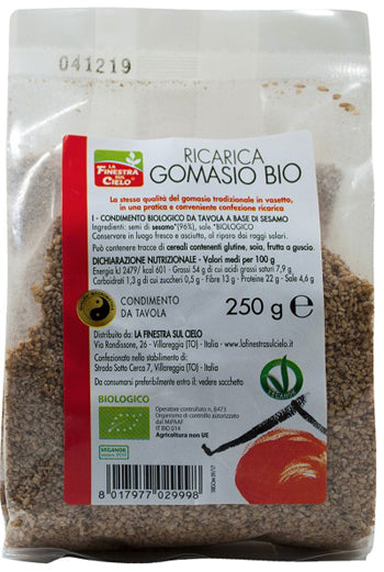 GOMASIO RICARICA 250G BIO