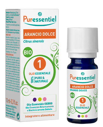 PURESSENTIEL ARANCIO DOLCE OLIO ESSENZIALE BIO 10ML