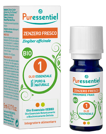 PURESSENTIEL ZENZERO FRESCO OLIO ESSENZIALE 5ML