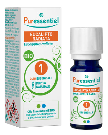 PURESSENTIEL EUCALIPTO RADIATA OLIO ESSENZIALE BIO 10ML