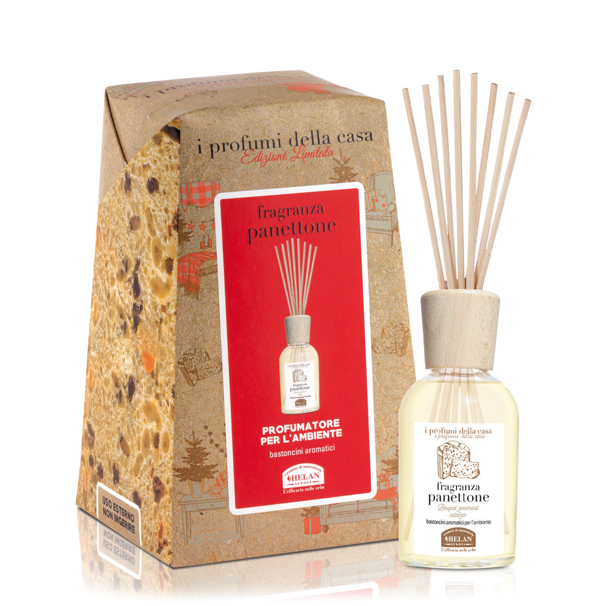 PROFUMI CASA PANETTONE BASTONCINI AROMATICI 250ML