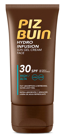PIZ BUIN HYDRO INFUSION SUN GEL CREAM FACE SPF 30