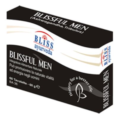 BLISS AYURVEDA BLISSFUL MEN 60 COMPRESSE