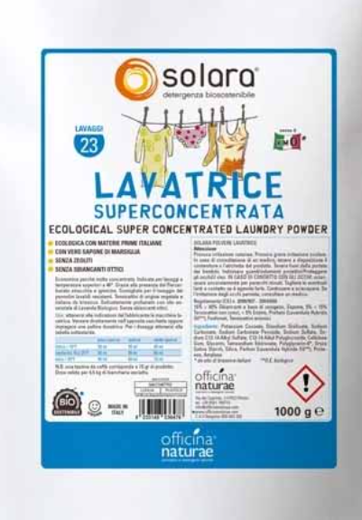SOLARA POLVERE LAVATRICE 1KG