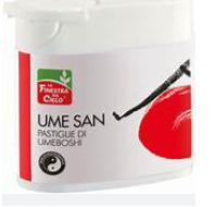 PASTIGLIE DI UMEBOSHI CON FOGLIE DI SHISO 56 PASTIGLIE - 16GR