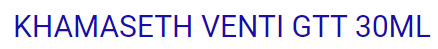 KHAMASETH VENTI - GTT 30 ML