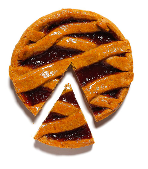 CROSTATA ALLA FRAGOLA BIO VEG - 250 GR